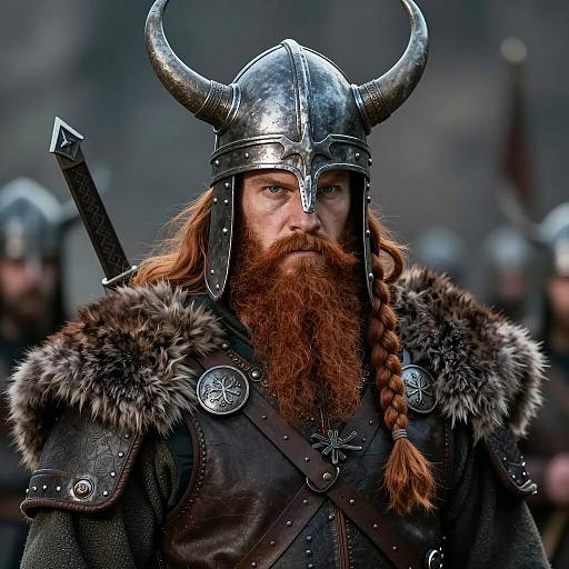 Epic Viking Warrior Festival Costume Image