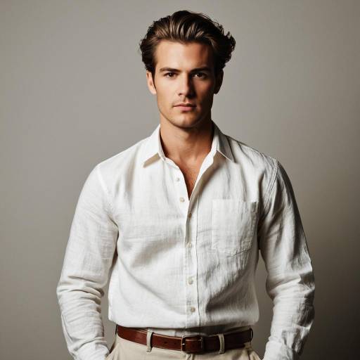 Classic Hollywood Style Male Portrait