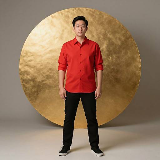 Man in Funny Costume Outfit