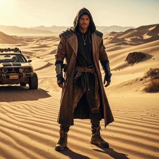 Post-Apocalyptic Desert Warrior