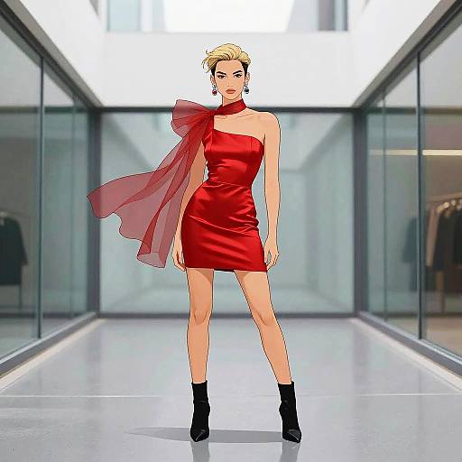 Edgy Urban Fashion Editorial Scene