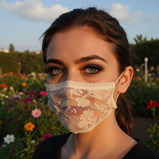 Golden Hour Portrait of Enigmatic Woman