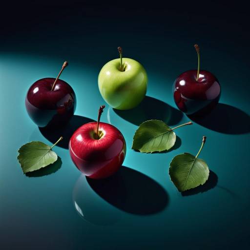 Vivid Food Still Life Composition
