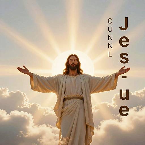 Serene Jesus YouTube Banner Design