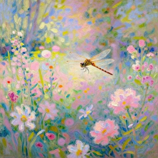 Surreal Dragonfly's Garden Vista