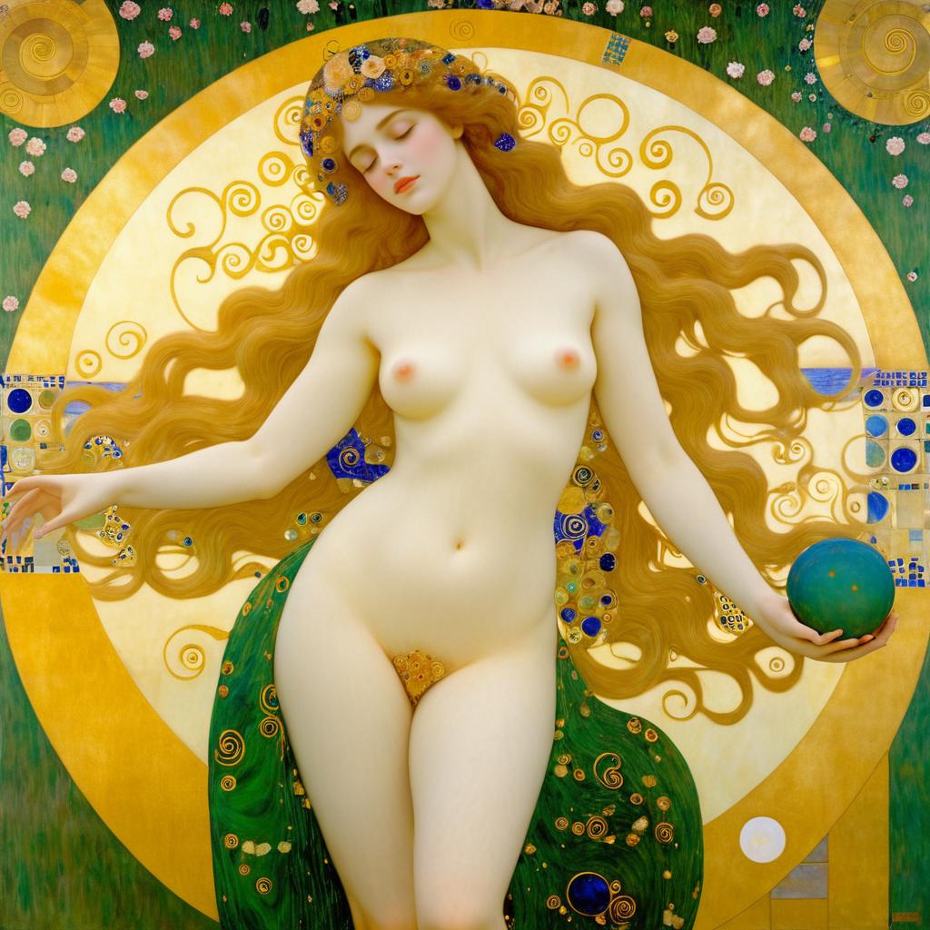 Aphrodite by Gustav Klimt: A Timeless Beauty