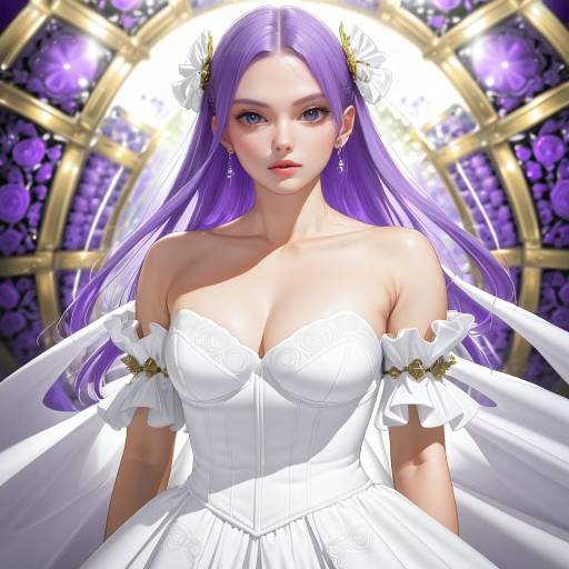 Stylish My Hero Academia Girl Portrait