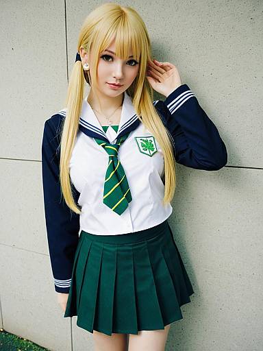 Cosplay photo of aihara yuzu. Costume clothes