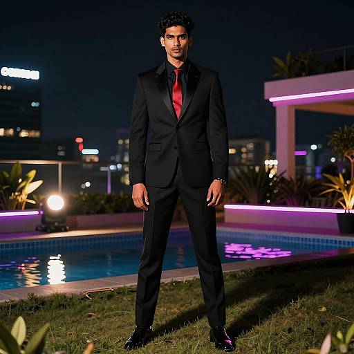 Cinematic Portrait of South Asian Model