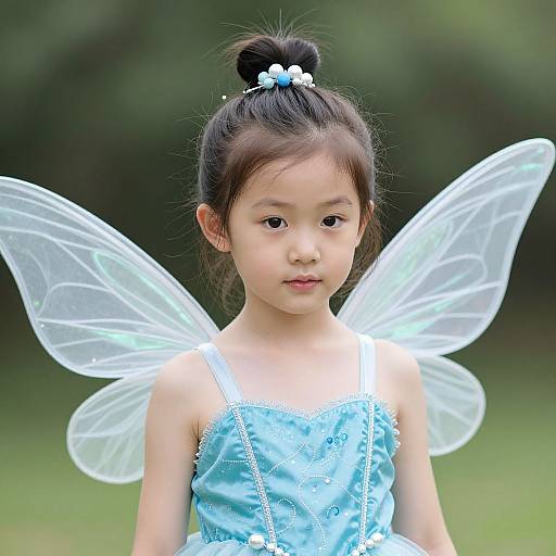 Periwinkle Fairy Costume Close-Up