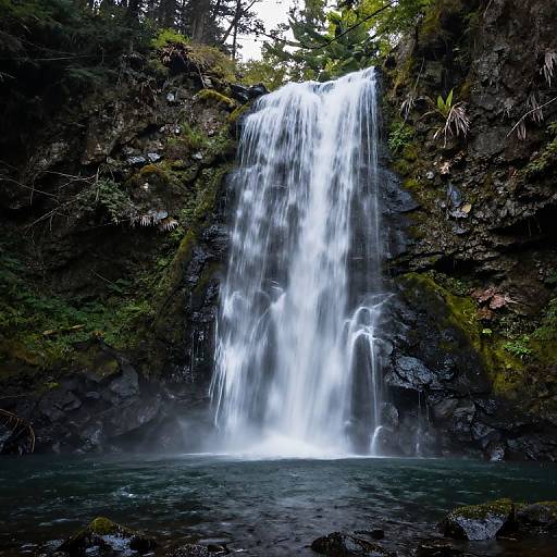 Morpheus Forest Waterfall Long Exposure