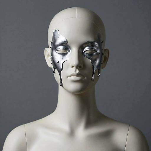 Surreal Androgynous Mannequin Fashion