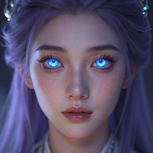 Mystical Fantasy Character Portrait