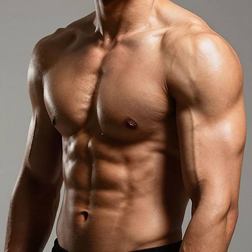 Hyper-Realistic Latin Muscle Torso