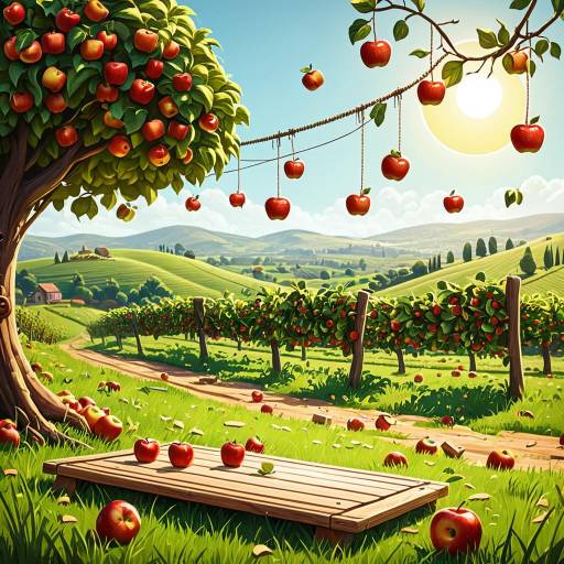 Whimsical Background for Happy Worm Game Whimsical Background for Happy Worm Game