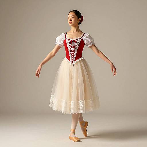 Ballerina in Clara Ballet Costume