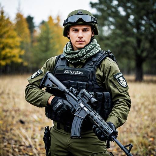 Halloween Special Forces Soldier Portrait
