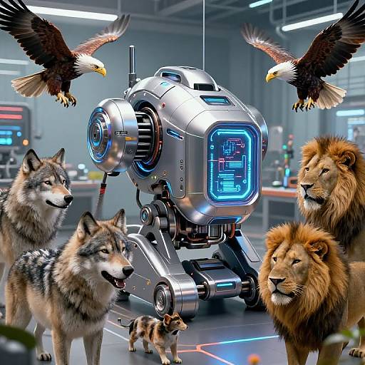 Futuristic Hybrid Animal Breed Generator