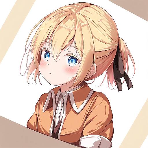 Illustration of Allen avadonia, vocaloid in the style of Mochiyuki