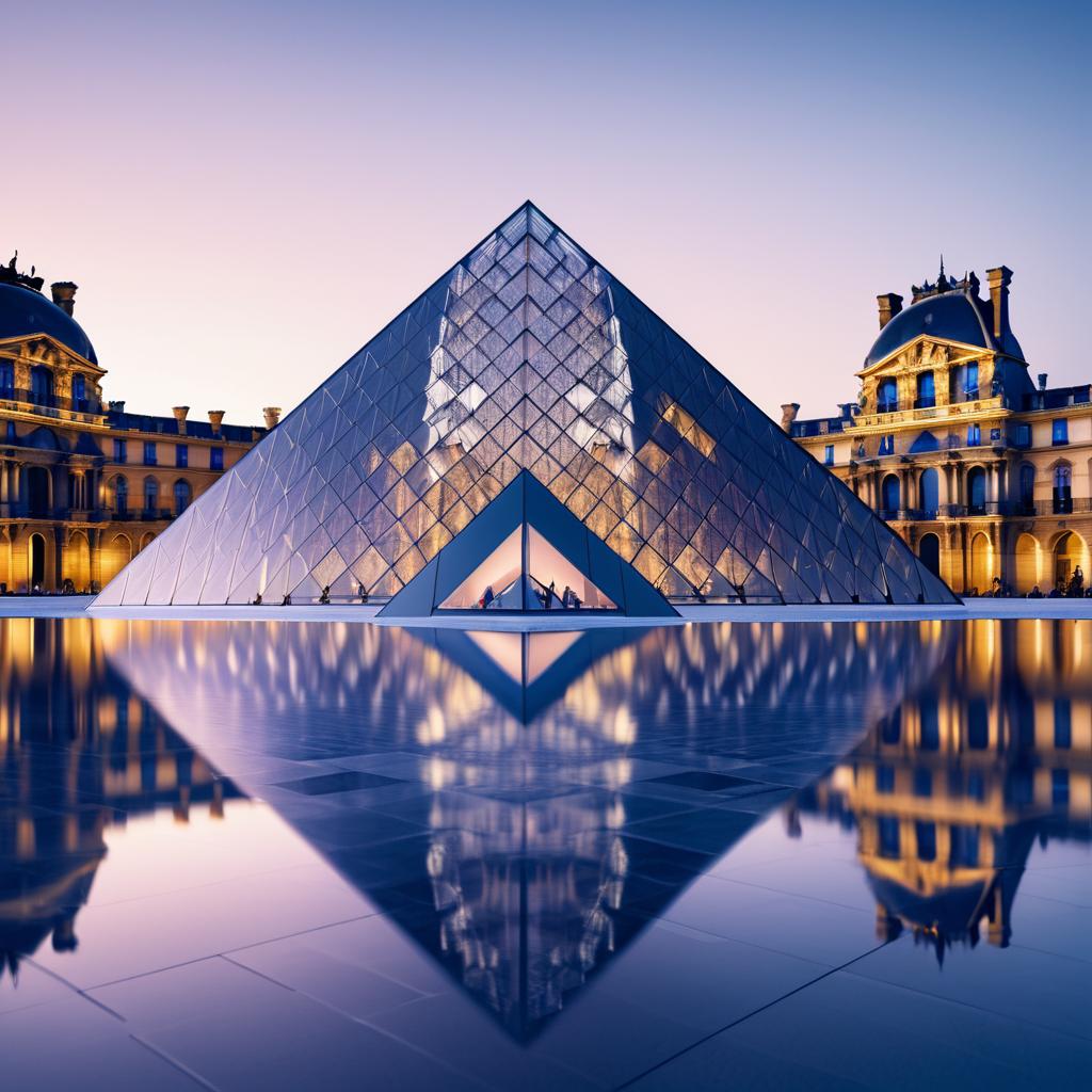 Louvre Pyramid Reimagined by Bjarke Ingels