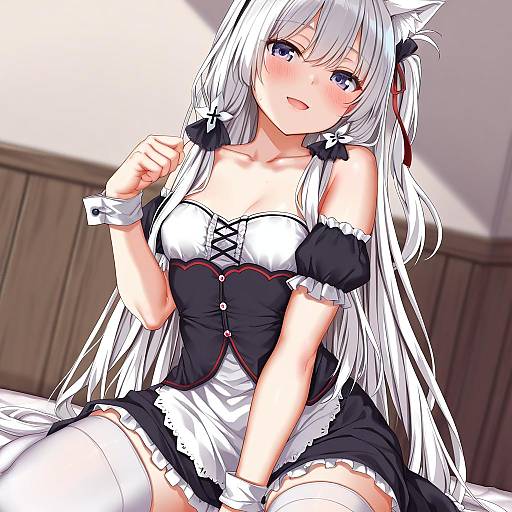 Illustration of Hammann (azur lane), azur lane in the style of Jack dempa