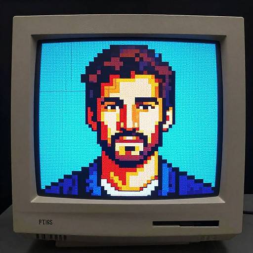 Retro Pixel Art Photo Converter