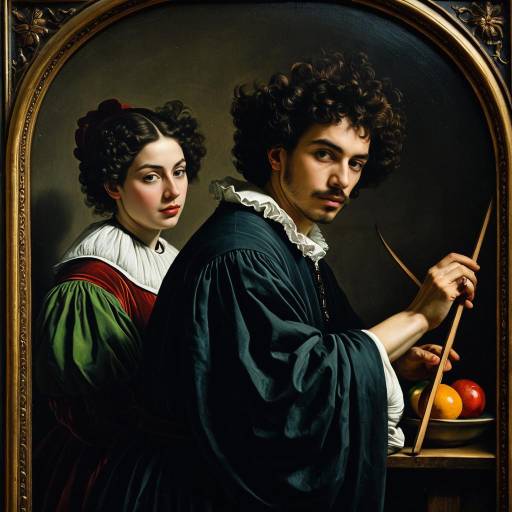 Surreal Dreamlike Caravaggio Art Fusion