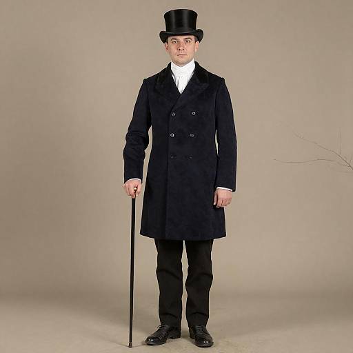 Victorian Man in Elegant Attire