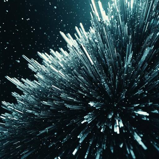 Cinematic Floating Crystalline Structures in 4K