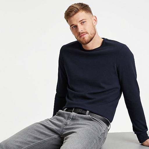 Casual Portrait of Young Man