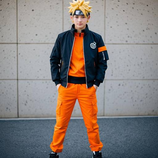 Naruto Uzumaki Cosplay Costume