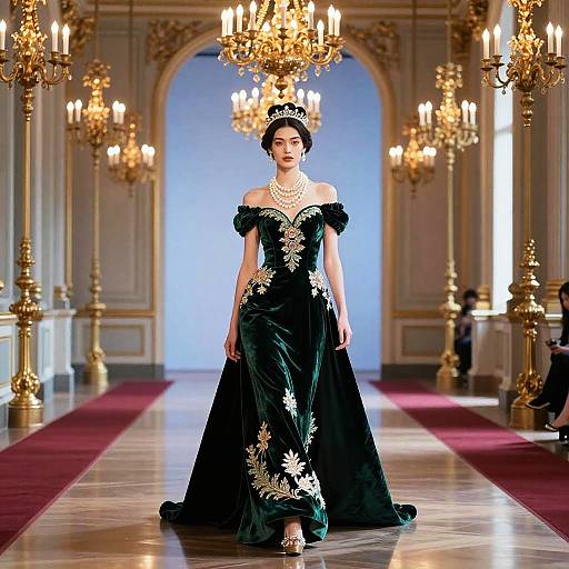 Regal Queen on Baroque Runway