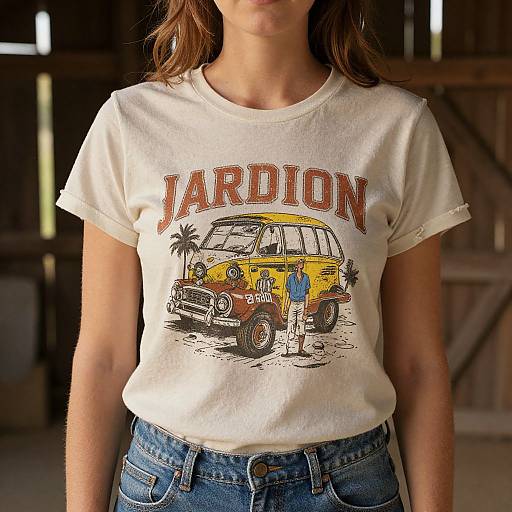 Rustic Graphic Tee Style Shoot