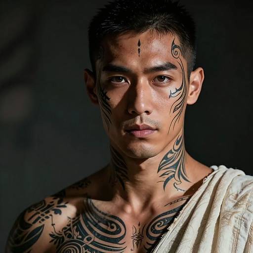 Hyperrealistic Mythological Fashion Portrait