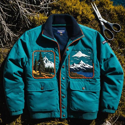 Vibrant Patagonia Jacket in Nature Setting