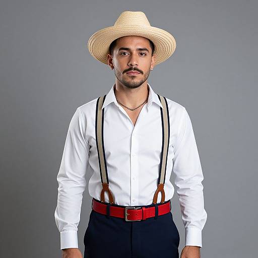 Cinco Mayo Man in Traditional Costume