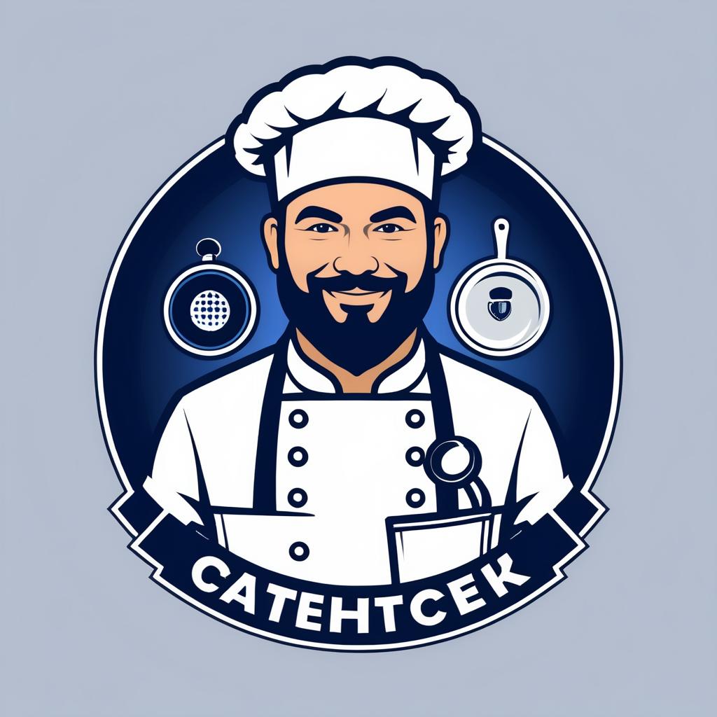 Cool Surveillance Logo for Catering Business