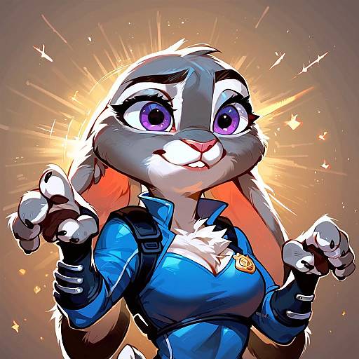 Judy Hopps in Enchanted Woods