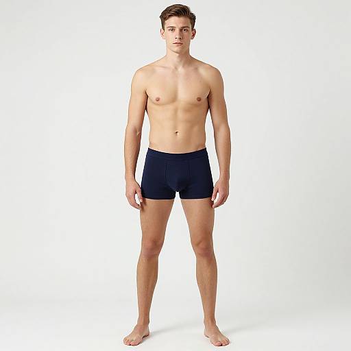 Fit Young Man in Boxer Briefs