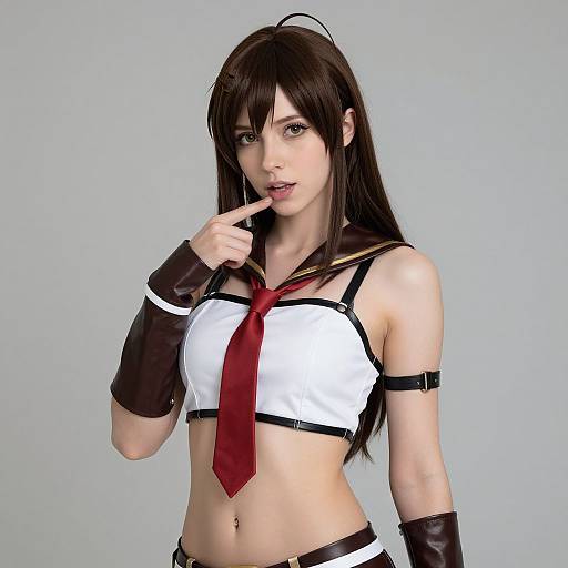 Realistic Ranko Kanzaki Cosplay Photo