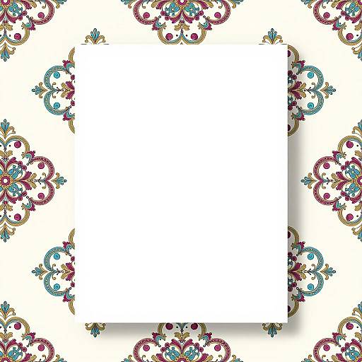 Victorian Scrollworks Seamless Pattern Design