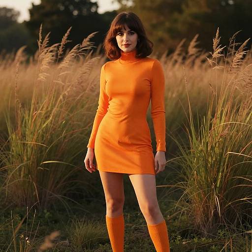 Photorealistic Velma Costume Portrait