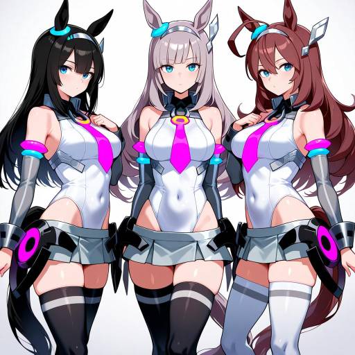 Cosplay Horse Girls with Animal Ears