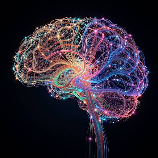 Surreal Neural Networks Abstract Art