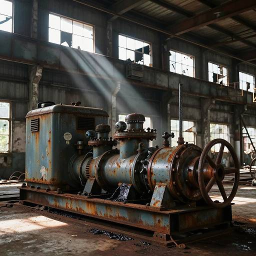 Gritty Post-Apocalyptic Diesel Generator