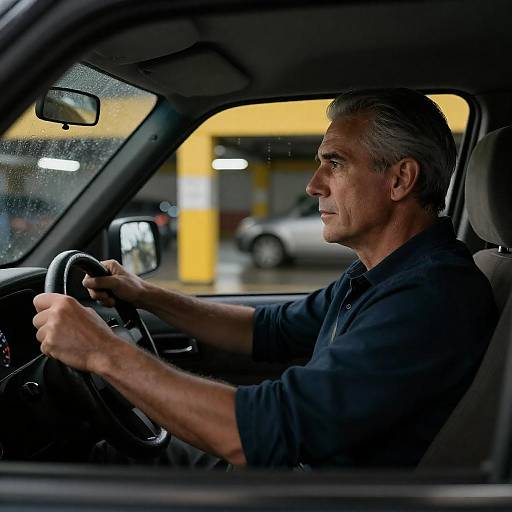 Serious Night Drive in Rainy Conditions