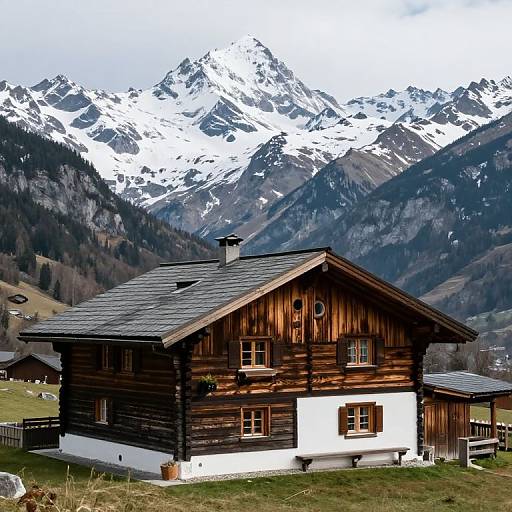 Rustic Chalet in Alpine Valley