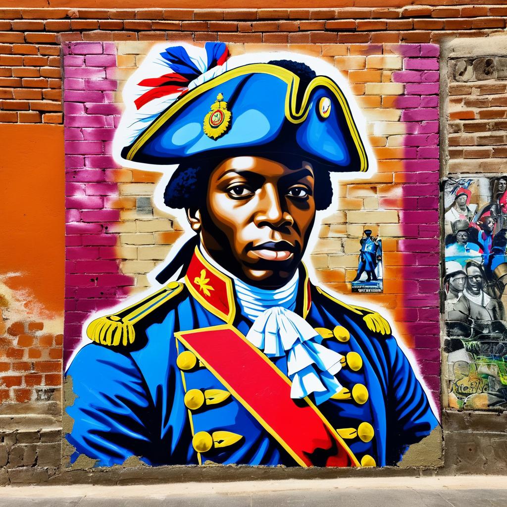 Urban Graffiti of Toussaint Louverture