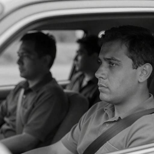 Grainy B&W Photo of Three Men