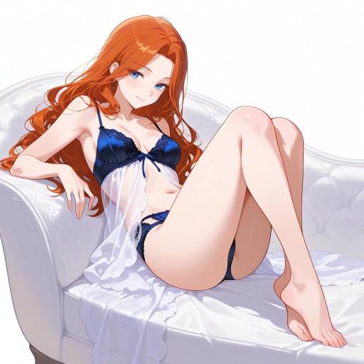 Elegant Lingerie Portrait of a Dreamy Lady Elegant Lingerie Portrait of a Dreamy Lady
